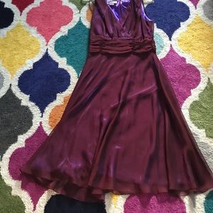 Patra 12 purple red sheer dress so flowy and sexy!